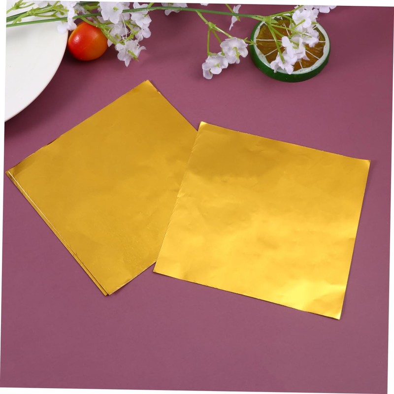 GRIRIW Aluminum Foil Wrapping Paper Roll 300pcs Food Grade Tinfoil