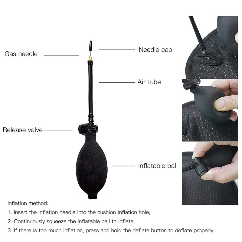 01 Bicycle Seat Cushion | JFT Shock‑Absorption Inflatable Saddle Cover