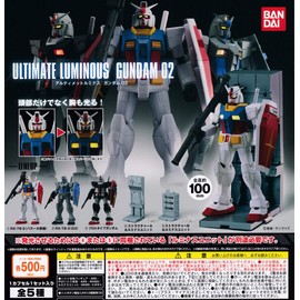 Ultimate Luminous Gundam 02 [All 5 Types Set (Full Comp)] Gacha Gacha Capsule Toy