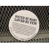 STONE BREWING ARROGANT BASTARD ALE Gargoyle Red 4" Round Sticker