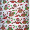 7/8 CHRISTMAS CANDY HOOTS LOLLIPOPS & PRESENTS GROSGRAIN RIBBON OWL