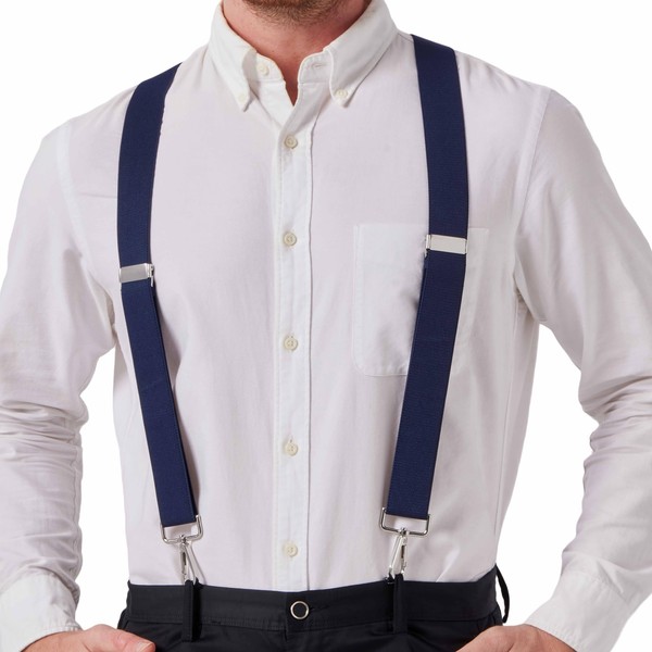 Tirantes con cuatro ganchos para hombre de 3/8 pulgadas de