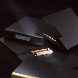 Lihit Lab Desk Tray A4 Black A5090