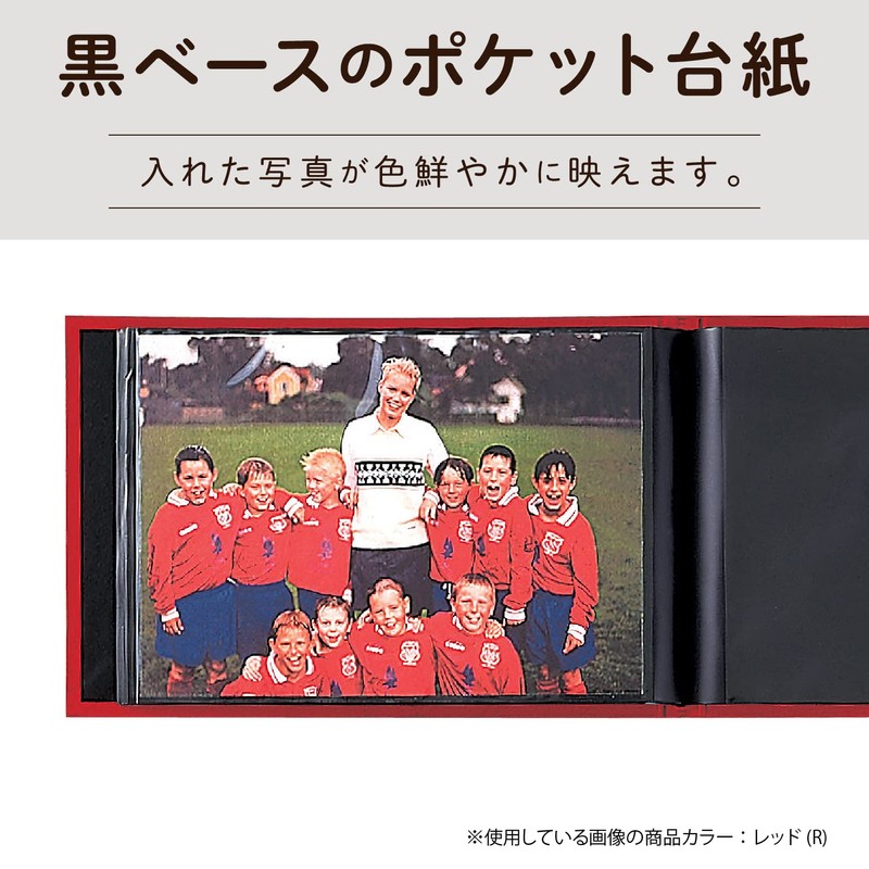 セキセイ(Sekisei) アルバム ポケット ハーパーハウス レミニッセンス ミニポケットアルバム 2Lサイズ 40枚収容 2L 21~50枚