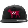 Tenacious Tops Snapback Black Jimmy Butler Goat Logo Hat