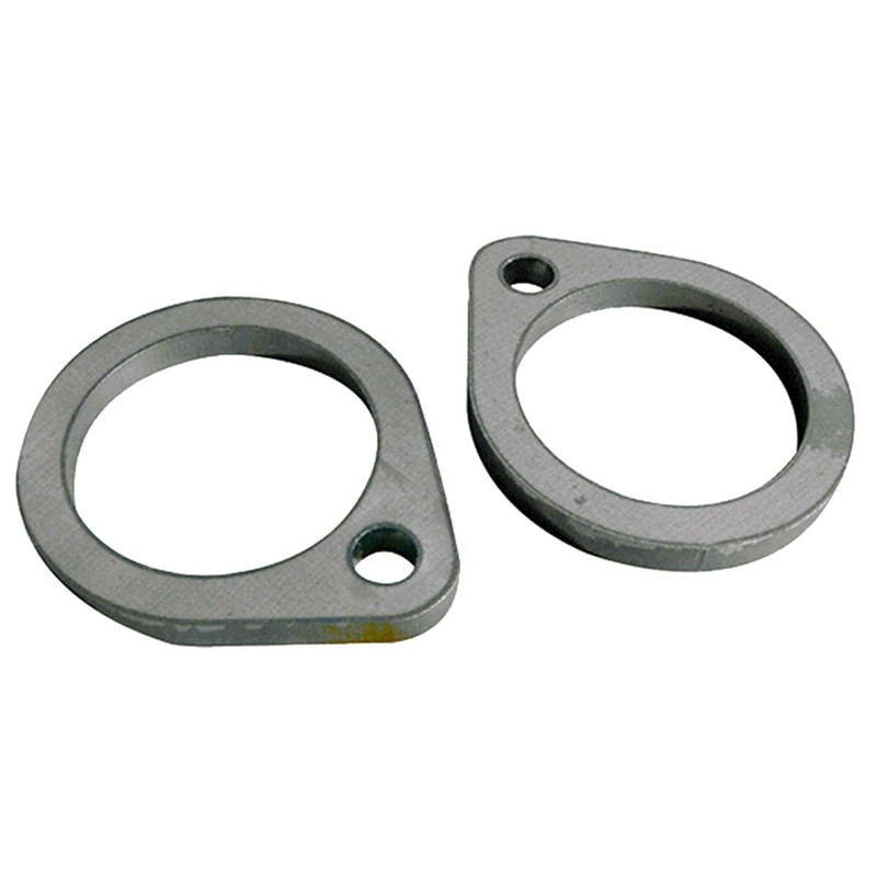 Shovelhead Mild Steel Exhaust Port Flanges, 3 Bolt STD