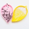 4Pcs Apple Shape Plastic Diamond Art Painting Trays, Bead Sorting