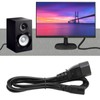 IEC320 C14 to C7 Cord Male to Female Power Adapter