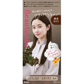 Beautylabo Hoyu Beauty Lab Whip Hair Color, Agent 1: 1.4 oz (40 g) + Agent 2: 2.8 fl oz (80 ml) + Beauty Serum: 0.2 fl oz (5 ml), Hair Color Restoration Natural Brown