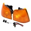 HECASA Pair Corner Light Compatible with Peterbilt 375 385 Trucks