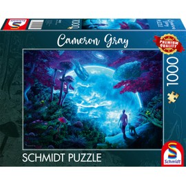 Schmidt Spiele 58525 Sky Fantasy Cameron Grey 1000-Piece Jigsaw Puzzle, Multi-Coloured
