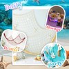 YUEXNKO Shells Decorative Net, 2 Pieces Fishing Net Wall Decoration,