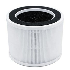 Firehawk H13 Hepa Air Purifier Replacement Filter, 3-Stage Clean 99.97% Dust Smoke Pollen Pets Hair, 1 Pack