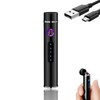 NIVEK Electric Lighter, Rechargeable USB, Cylinder Round Barrel Shape, Double