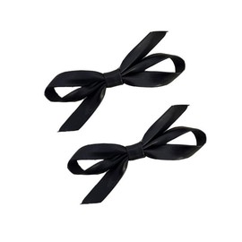 Zixui Ribbon Clip, Ribbon Rubber, Hair Pin, PU Leather, Bowknot, Leather Style
