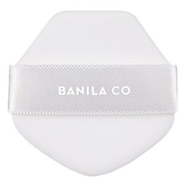 Banila Co. Covericious Ultimate Cushion Puff AD, 1 piece, White / 바닐라코 커버리셔스 얼티밋 쿠션 퍼프 AD, 1개, 화이트