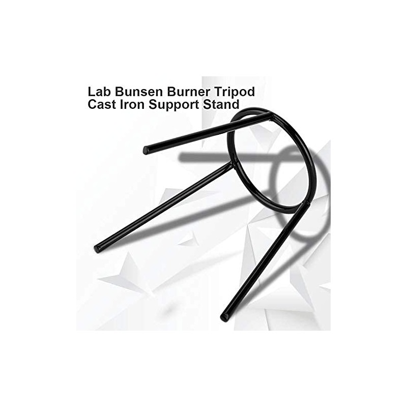 Laboratory Tripod Heat-Resistant Burner Stand for Physics Chemistry Teaching Physics