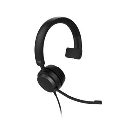 Snom A310M Professional Headset for Call Center - Monaural Headphones with HD Audio and Noise Cancelling - Ergonomic Computer Accessories for Office and Customer Service