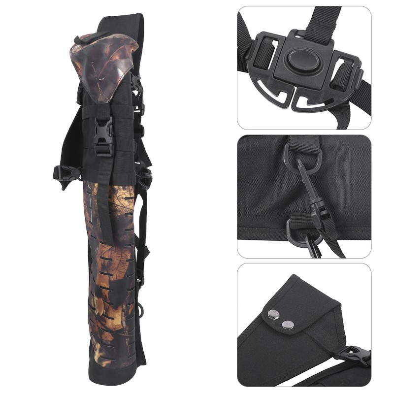 Arrow Waist Pack Bow Quiver Outdoor Hunting Adjustable WearResistant Archery