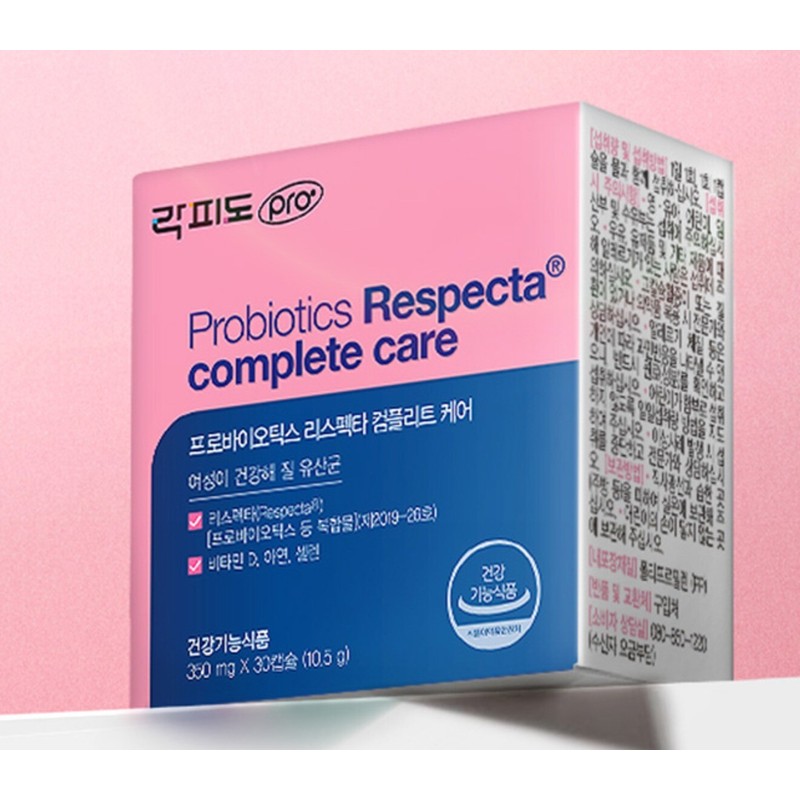 Rockfido Probiotics Respecta Complete Care 10.5g 30 tablets 1 unit