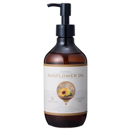 Apre Midi Oil SNF Sunflower Oil, 10.1 fl oz (300 ml), 100% Natural, Refined, Sunflower Oil, Massage Oil, Carrier Oil, Body Oil, Base Oil, Aroma, Large Capacity, Commercial Use, Botanical Premiere