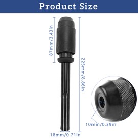 VZXZXE SDS Plus Keyless Chuck 22.5 cm SDS Plus Adapter Sds Mount Adapter Sds Drill Chuck with Thread for All SDS Plus Drills and Chisels