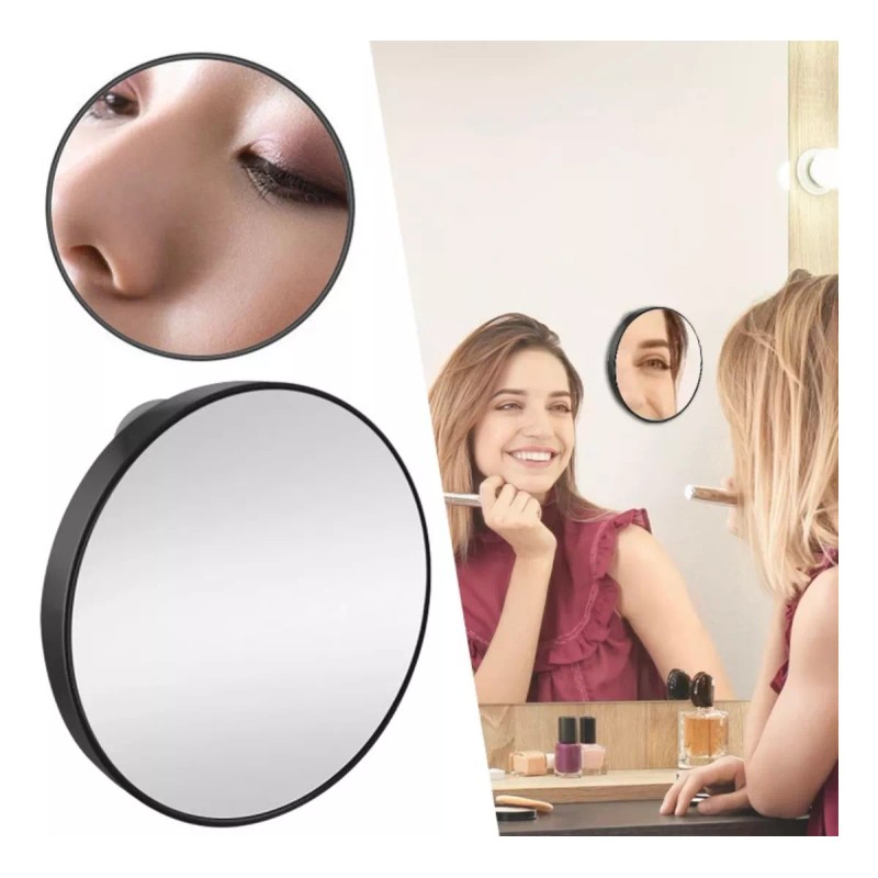 Bella Espejo De Maquillaje Con Aumento Y Pinzas Para Depilar