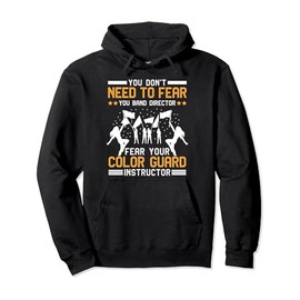 Pole Set Winterguard Clothing Colorguard Members Coach Pullover Hoodie
