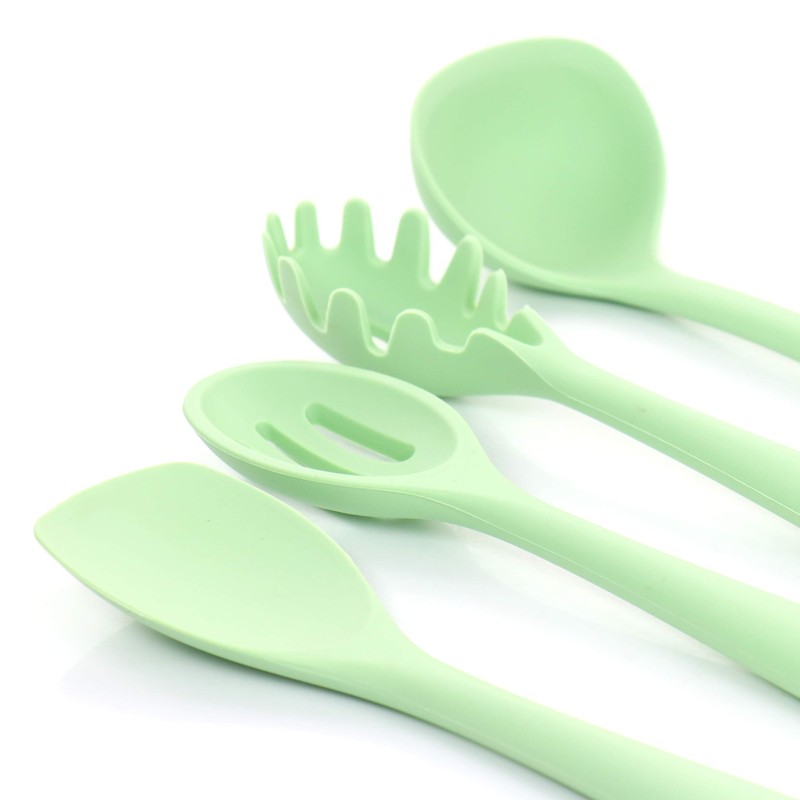 MegaChef Tool Cookware Utensil Set, 12 Piece, Mint Green