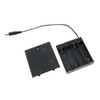 E-outstanding Male Connector 4 AA Battery Case Box Holder with