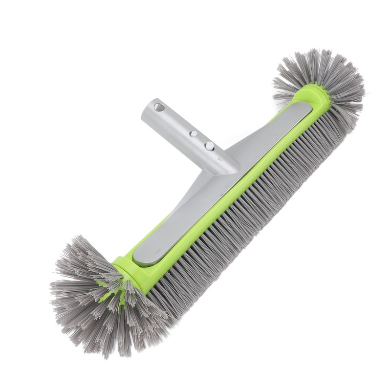 Pool Cleaning Brush Head Plastic Nylon Bristles Prevent Scratch Swimming