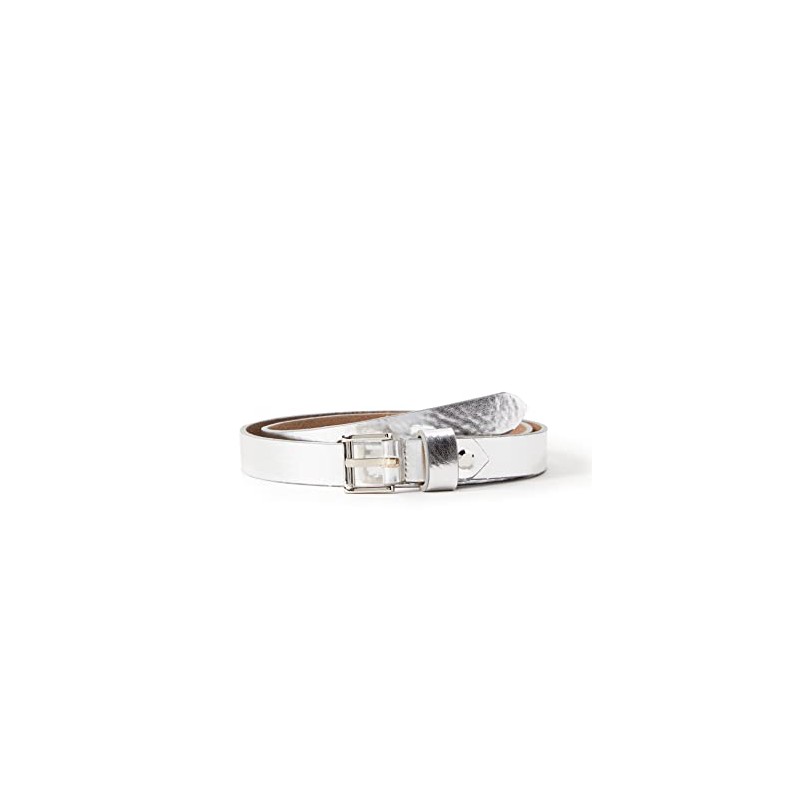 MGM Dolce Women's Belt, Silver (Light Silver)