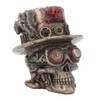 Veronese Design 4.5 Inch Steampunk Cross Bones Top Hat Motor
