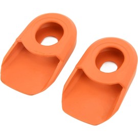 Protector de Cubierta de Manivela de Bicicleta de 2 Piezas, Funda de Brazo de Bielas de Bicicleta de Silicona, Protector de Manivela con Antienvejecimiento Que No Se Decolora, Ideal para la