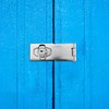 2 Pack Keyed Hasp Locks 4 Inch Twist Knob Keyed