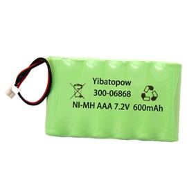 Yibatopow NI-MH AAA 7.2V 600mAh Battery Compatible with Smart Keypad, Model 300-06868