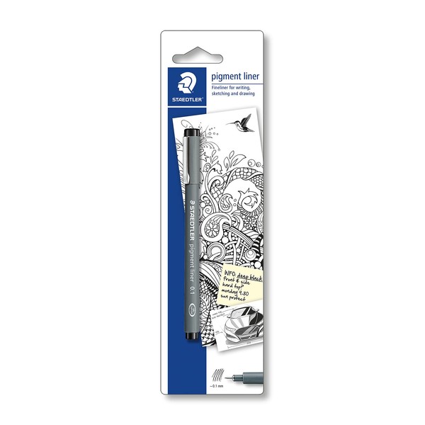 STAEDTLER ‎308 SB8 Pigment Liner Pens with Assorted Line Width