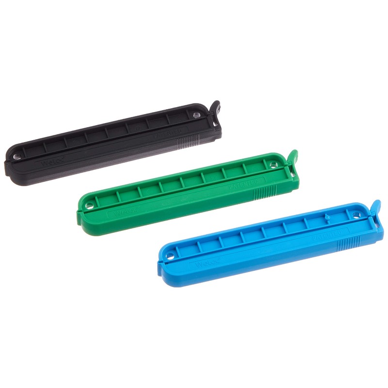 WeLoc CLIP-it PA110BGK3P PA110BGK3P Set of 3 (Blue Green and