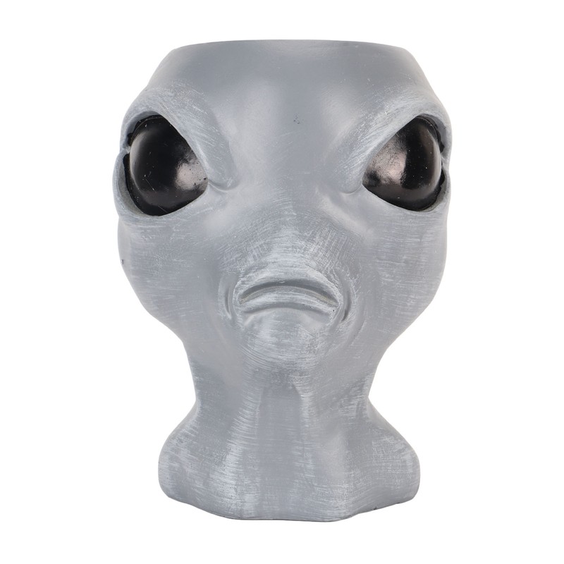 Alien Flower Pot Head Planter Pot Cute Resin Succulent Planter