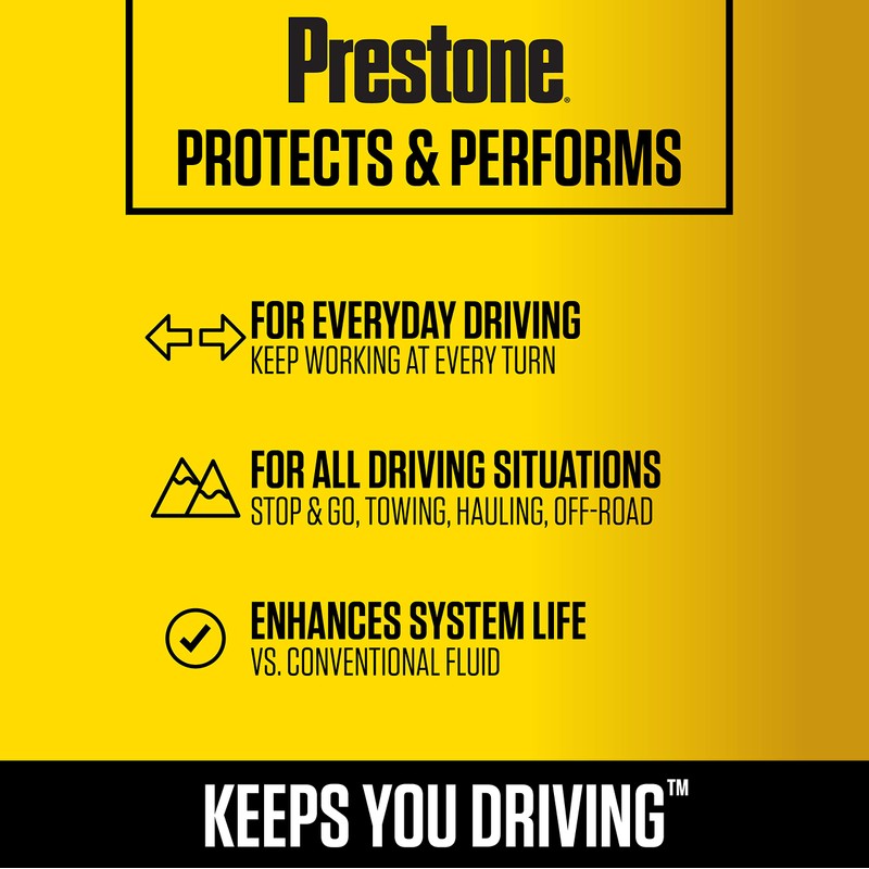 Prestone AS269 Power Steering Fluid for Asian Vehicles - 12