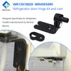 2PC KOLEOLL wr13x10020 Fits for GE Refrigerator Hinge Bottom