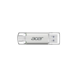 Acer USB Flash Drive UT300 128GB USB 3.2 Gen1 Up to 150MB/s with Dual Port Type-A & Type-C Flash Drive for PC/Laptop/MacBook/Smartphone