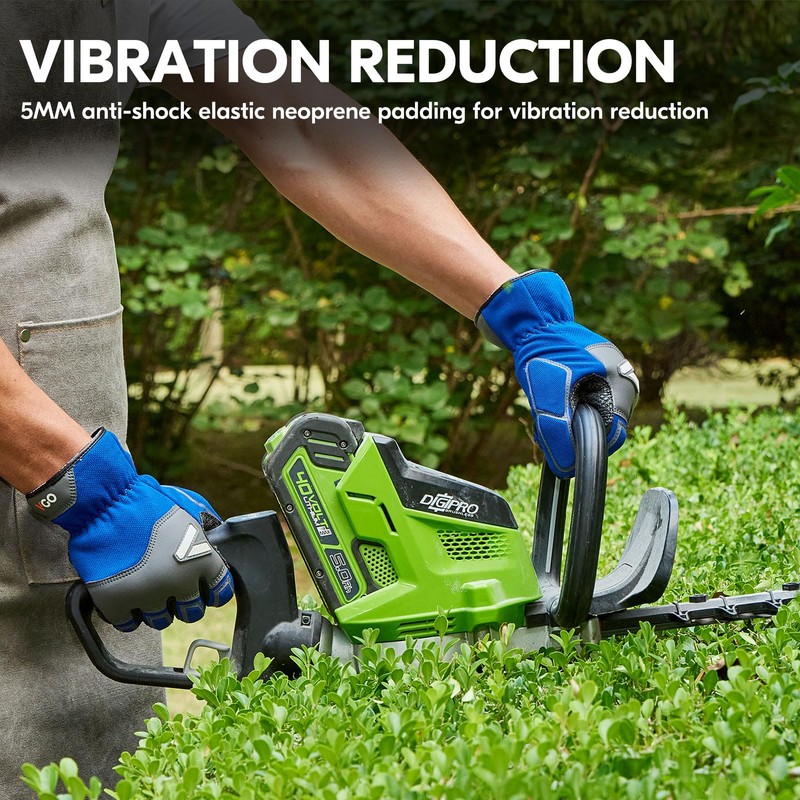 Vgo... Work Gloves Anti-impact Touchscreen in Cowhide, Working Gloves Men