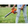 Husqvarna 125B Toy Leaf Blower, Light-Up Engine Makes Noise and