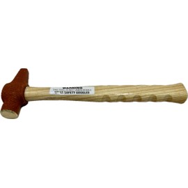 Lixie A - 12 Oz. Dual Purpose Bronze Hammer with 3/8" Square & 13/16" Round Face