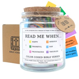 Bible Verse Jar, Hope Jar, Prayer Jar, Christian Gifts for Women, Christian Gifts for Mom, Bible Gifts for Women, Christian Gifts for Men, Christian Gifts for Father, Christian Gifts For Teen