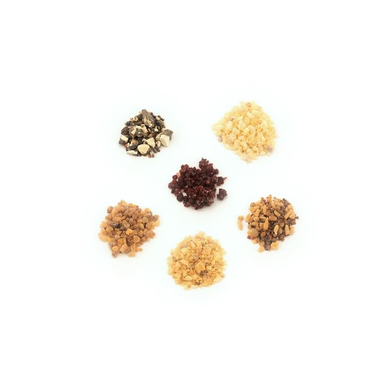 DHYANA 6 Incense (Cleaning) Set of 6 Natural Incense Varieties
