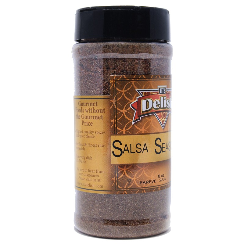Salsa Seasoning by Its Delish, 8 Oz. Medium Jar