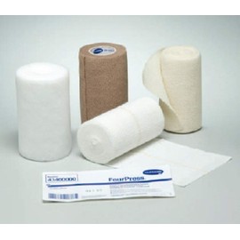 43400000 Bandage Fourpress System Compression 4-Layer Reusable 4" 8 Per Case Part No. 43400000 by- Hartmann USA
