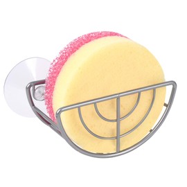 YeeBeny Kitchen Sink Suction Holder, Suction Cup Sponge Holder, Sponge Caddy - Suction Sponge Holder, Sink Organizer for Kitchen and Bathroom, Universal for Sponges and Scrubbers